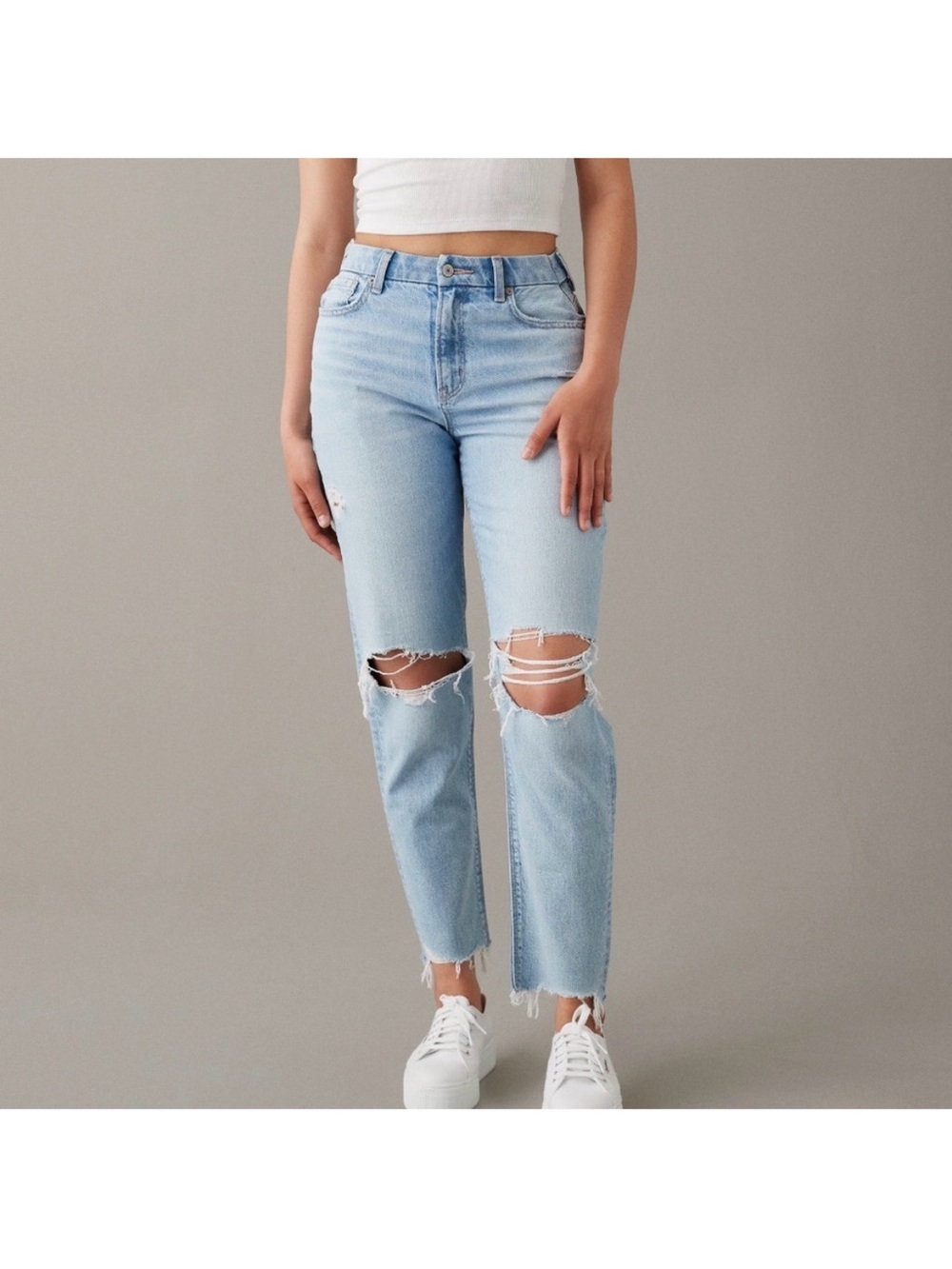 American Eagle Curvy Mom Jeans